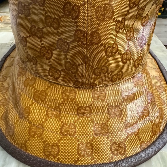 Gucci x Adidas Bucket Hat Brown - Picture 3 of 5